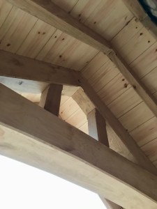 Oak Porch, soffit detail