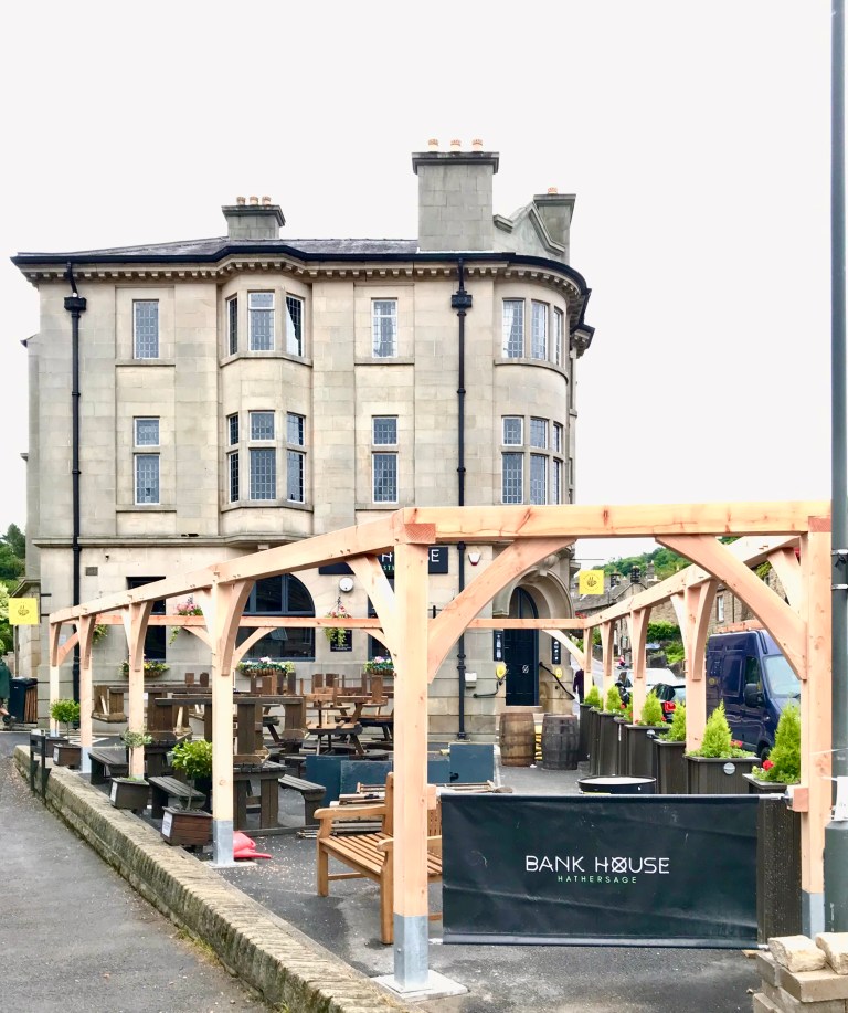 Bank House Pergola 1